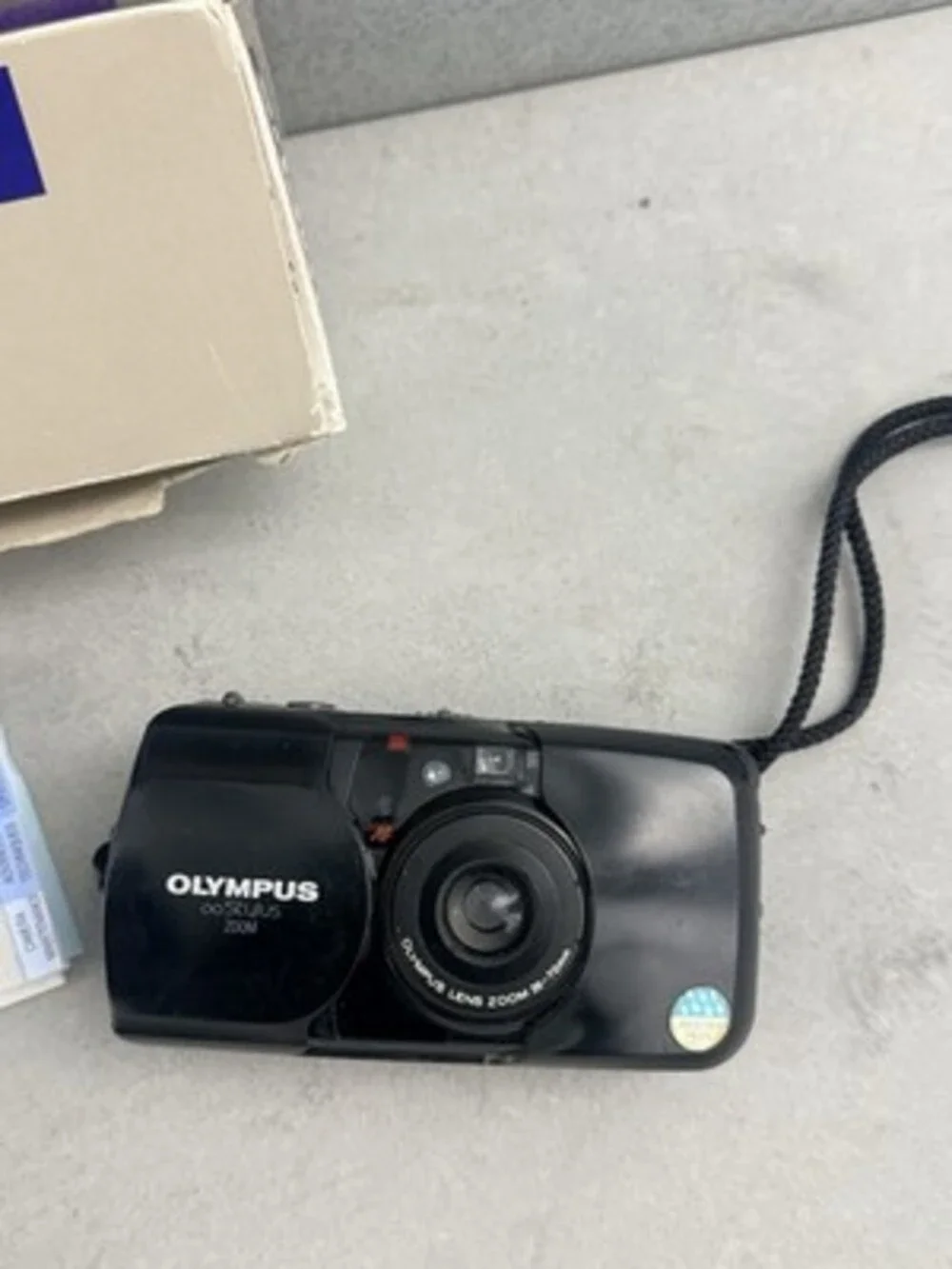 Olympus Stylus Zoom 35-70mm 35mm Film Camera Mju Point Shoot Weatherproof